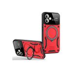 evimdeyokyok Evimdeyokyok Samsung Galaxy A06 Kılıf Joy Lens Standlı Kapak - Kırmızı
