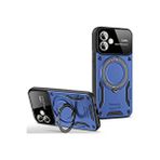 evimdeyokyok Evimdeyokyok Samsung Galaxy A06 Kılıf Joy Lens Standlı Kapak - Lacivert