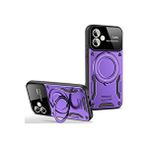 evimdeyokyok Evimdeyokyok Samsung Galaxy A06 Kılıf Joy Lens Standlı Kapak - Mor