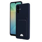 evimdeyokyok Evimdeyokyok Samsung Galaxy A06 Kılıf Kelvin Kartvizitli Silikon - Lacivert