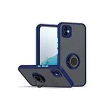 evimdeyokyok Evimdeyokyok Samsung Galaxy A06 Kılıf Montreal Yüzüklü Silikon Kapak - Lacivert