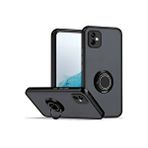 evimdeyokyok Evimdeyokyok Samsung Galaxy A06 Kılıf Montreal Yüzüklü Silikon Kapak - Siyah