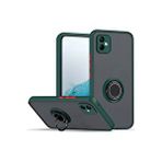 evimdeyokyok Evimdeyokyok Samsung Galaxy A06 Kılıf Montreal Yüzüklü Silikon Kapak - Yeşil