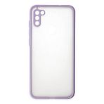 evimdeyokyok Evimdeyokyok Samsung Galaxy A11 Kılıf Montreal Silikon Kapak - Mor
