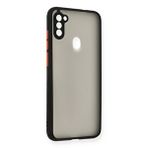 evimdeyokyok Evimdeyokyok Samsung Galaxy A11 Kılıf Montreal Silikon Kapak - Siyah