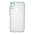 evimdeyokyok Evimdeyokyok Samsung Galaxy A11 Kılıf Montreal Silikon Kapak - Turkuaz