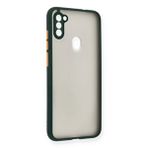 evimdeyokyok Evimdeyokyok Samsung Galaxy A11 Kılıf Montreal Silikon Kapak - Yeşil