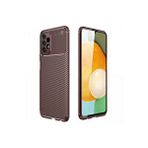 evimdeyokyok Evimdeyokyok Samsung Galaxy A13 4g Kılıf Auto Focus Karbon Kapak - Kahverengi