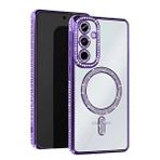 evimdeyokyok Evimdeyokyok Samsung Galaxy A15 4g Joke Simli Magneticsafe Kılıf - Derin Mor