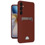 evimdeyokyok Evimdeyokyok Samsung Galaxy A16 5g Kılıf Kelvin Kartvizitli Silikon - Bordo