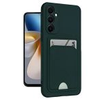 evimdeyokyok Evimdeyokyok Samsung Galaxy A16 5g Kılıf Kelvin Kartvizitli Silikon - Koyu Yeşil