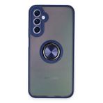 evimdeyokyok Evimdeyokyok Samsung Galaxy A24 4g Kılıf Montreal Yüzüklü Silikon Kapak - Lacivert