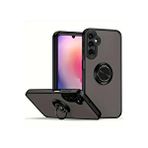 evimdeyokyok Evimdeyokyok Samsung Galaxy A26 Kılıf Montreal Yüzüklü Silikon Kapak - Siyah