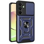 evimdeyokyok Evimdeyokyok Samsung Galaxy A26 Kılıf Pars Lens Yüzüklü Silikon - Lacivert
