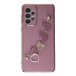 evimdeyokyok Evimdeyokyok Samsung Galaxy A33 5g Kılıf Esila Silikon - Mor