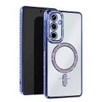 evimdeyokyok Evimdeyokyok Samsung Galaxy A35 5g Joke Simli Magneticsafe Kılıf - Mavi