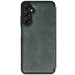 evimdeyokyok Evimdeyokyok Samsung Galaxy A35 5g Kılıf Flip Cover - Koyu Yeşil