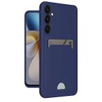 evimdeyokyok Evimdeyokyok Samsung Galaxy A35 5g Kılıf Kelvin Kartvizitli Silikon - Lacivert