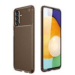 evimdeyokyok Evimdeyokyok Samsung Galaxy A36 Kılıf Auto Focus Karbon Kapak - Kahverengi
