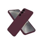 evimdeyokyok Evimdeyokyok Samsung Galaxy A36 Kılıf First Silikon - Mürdüm