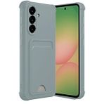 evimdeyokyok Evimdeyokyok Samsung Galaxy A36 Kılıf Kelvin Kartvizitli Silikon - Açık Yeşil