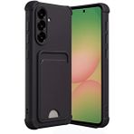 evimdeyokyok Evimdeyokyok Samsung Galaxy A36 Kılıf Kelvin Kartvizitli Silikon - Siyah