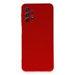 evimdeyokyok Evimdeyokyok Samsung Galaxy A52 Kılıf Nano İçi Kadife Silikon - Kırmızı