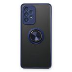 evimdeyokyok Evimdeyokyok Samsung Galaxy A53 5g Kılıf Montreal Yüzüklü Silikon Kapak - Lacivert