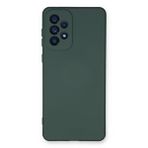 evimdeyokyok Evimdeyokyok Samsung Galaxy A53 5g Kılıf Nano İçi Kadife Silikon - Koyu Yeşil