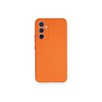 evimdeyokyok Evimdeyokyok Samsung Galaxy A54 5g Kılıf Nano İçi Kadife Silikon - Turuncu