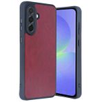 evimdeyokyok Evimdeyokyok Samsung Galaxy A56 Kılıf Aras Deri Kapak - Bordo