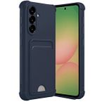 evimdeyokyok Evimdeyokyok Samsung Galaxy A56 Kılıf Kelvin Kartvizitli Silikon - Lacivert