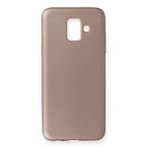 evimdeyokyok Evimdeyokyok Samsung Galaxy A6 2018 Kılıf First Silikon - Rose Gold