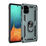 evimdeyokyok Evimdeyokyok Samsung Galaxy A71 Kılıf Sofya Yüzüklü Silikon Kapak - Yeşil