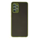 evimdeyokyok Evimdeyokyok Samsung Galaxy A72 Kılıf Montreal Silikon Kapak - Yeşil