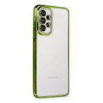 evimdeyokyok Evimdeyokyok Samsung Galaxy A73 5g Kılıf Razer Lensli Silikon - Yeşil