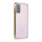 evimdeyokyok Evimdeyokyok Samsung Galaxy S20 Fe Kılıf Razer Lensli Silikon - Gold
