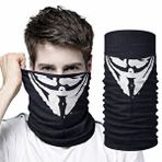 evimdeyokyok Evimdeyokyok Vendetta Maskesi Desenli Baf Bandana – Çok Amaçlı Yüz Boyunluk Bandana 4 No Çok Renkli