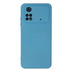 evimdeyokyok Evimdeyokyok Xiaomi Poco M4 Pro 4g Kılıf Nano İçi Kadife Silikon - Mavi