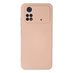 evimdeyokyok Evimdeyokyok Xiaomi Poco M4 Pro 4g Kılıf Nano İçi Kadife Silikon - Pudra Çok Renkli