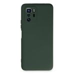 evimdeyokyok Evimdeyokyok Xiaomi Poco X3 Gt Kılıf Nano İçi Kadife Silikon - Koyu Yeşil