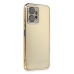 evimdeyokyok Evimdeyokyok Xiaomi Redmi Note 12 4g Kılıf Razer Lensli Silikon - Gold