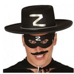 evimdeyokyok Evimdeyokyok Z Logolu Yetişkin Zorro Şapkası Ve Zorro Maskesi Çok Renkli