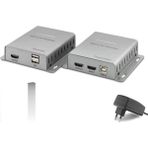 Evimdeyokyok HDMI Kvm Extender 4K 60 M - Gümüş HDX1355 - nc_SKY70767123