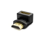 Evimdeyokyok Hdmı To Hdmı F Çevirici L Tip Siyah HDX1258
