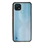 evimdeyokyok Realme C21 Kılıf Miami Şeffaf Silikon - Siyah Tdrtr