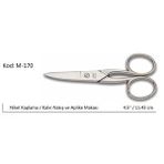 evimdeyokyok Rose Europe Kalın Nakış Makası Süper Kalite No:4.5 11,43 Cm Çok Renkli