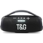 evimdeyokyok Usb Sd Kart Girişli Fm Radyolu Bluetoothlu Ledli Müzik Kutusu Hoparlör Tg418 Çok Renkli
