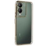 evimdeyokyok Vivo Y17s Kılıf Razer Lensli Silikon - Gold Tdrtr Sarı