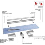 Evimetal Proline Duş Kanalı 50 cm
